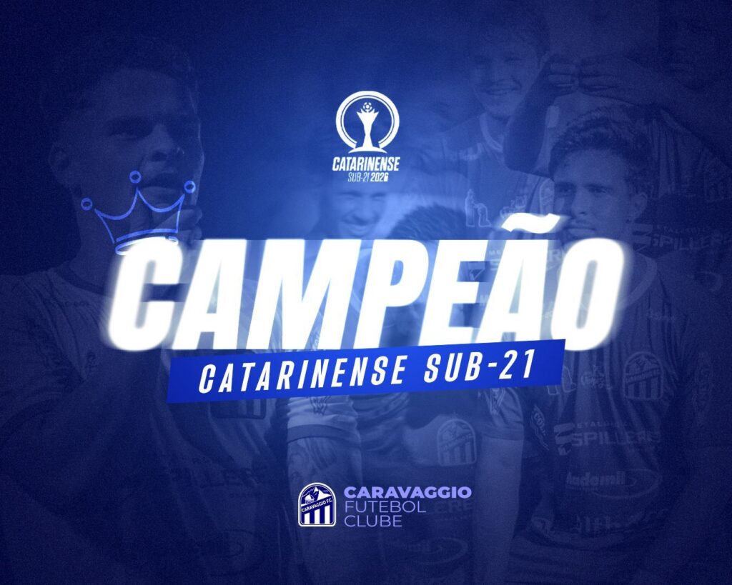 Caravaggio é campeão do Catarinense Sub-21